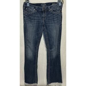 Silver Jeans Aiko Boot Cut Low Rise Women's Size 31 X32‎
